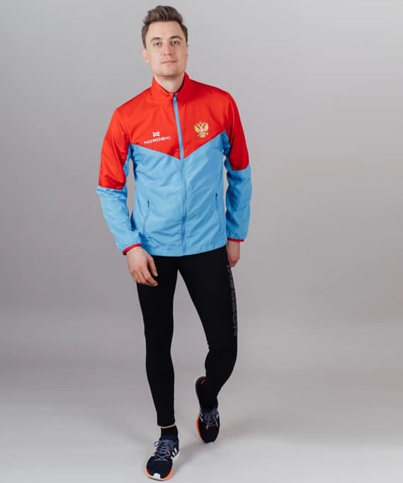 Ветровка Nordski Sport Red/Blue