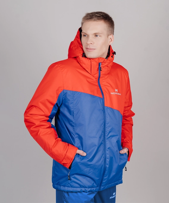 Утепленная куртка Nordski Active True Blue/Red