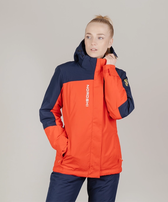 Утепленная куртка Nordski Mount 2.0 Red/Dark Blue W