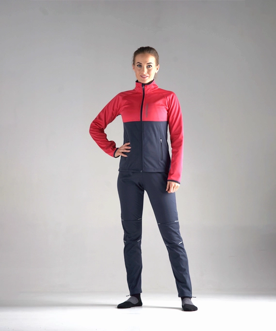 Разминочная куртка NORDSKI Premium Pink/Blueberry W