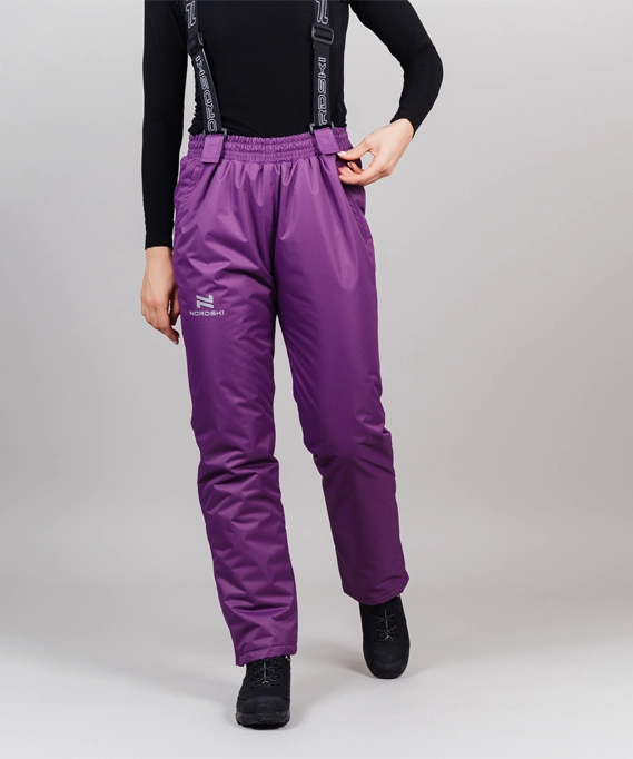 Утепленные брюки Nordski Active Purple W
