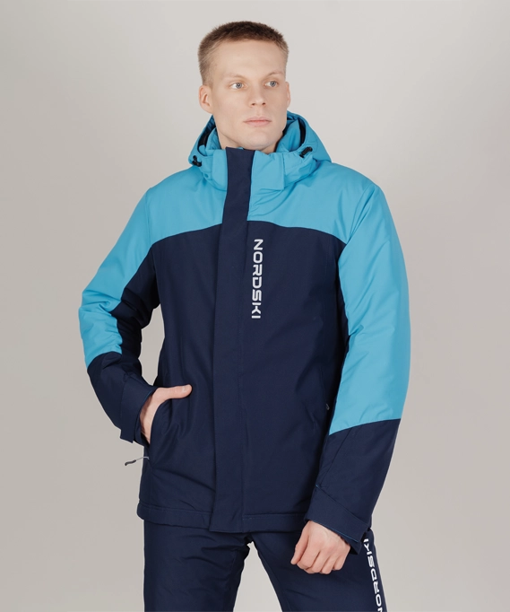 Утепленная куртка Nordski Mount 2.0 Blue/Dark Blue