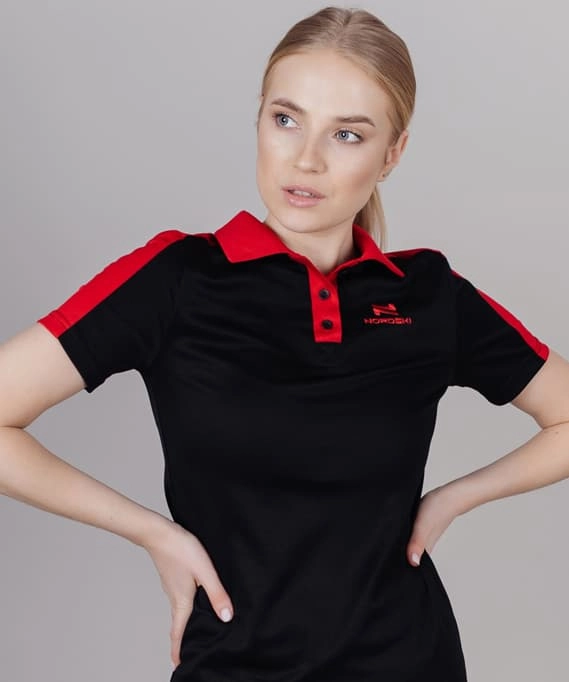 Поло Nordski Red/Black W