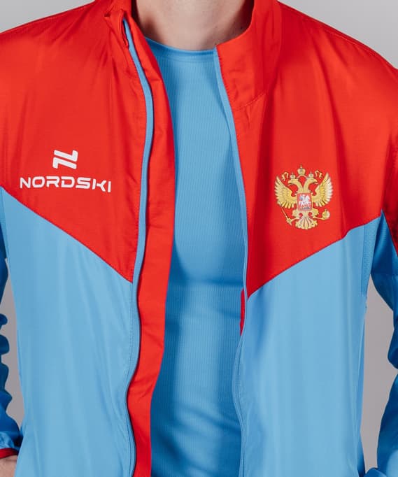 Ветровка Nordski Sport Red/Blue