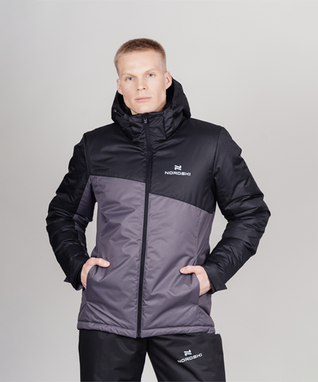 Утепленная куртка Nordski Active Black/Grey