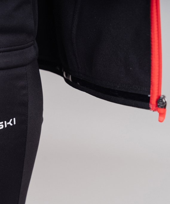 Разминочная куртка NORDSKI BASE Black/Red W