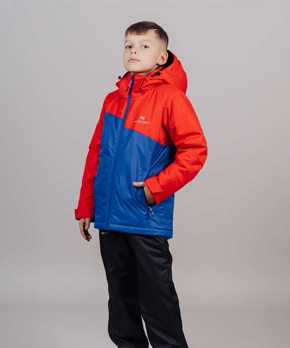 Утепленная куртка Nordski Kids Active True Blue/Red