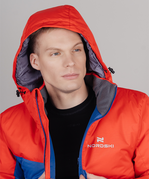 Утепленная куртка Nordski Active True Blue/Red