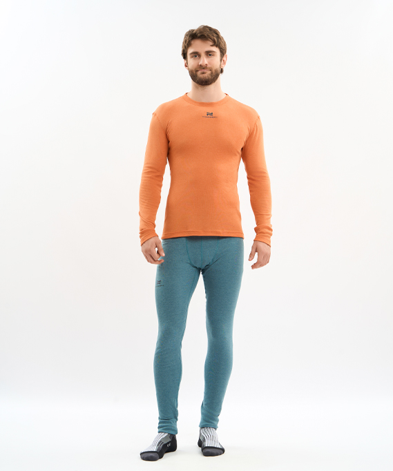 Комплект термобелья Nordski Soft Orange/Green