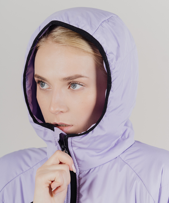 Куртка Nordski Hybrid Warm Lavender/Black W