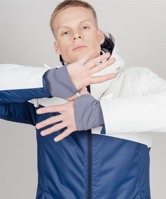 Утепленная куртка Nordski Active Cream/Denim