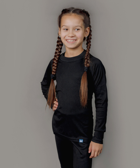 Комплект термобелья NORDSKI Kids Warm black