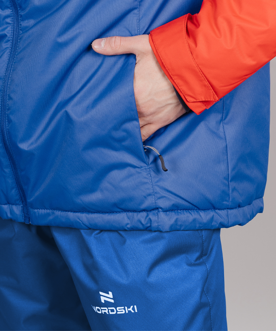 Утепленная куртка Nordski Active True Blue/Red