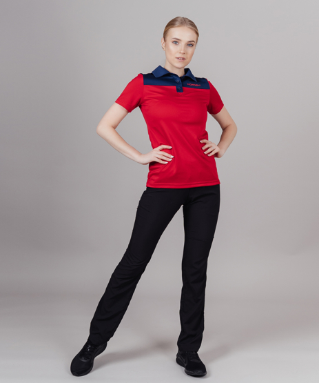 Поло Nordski Red/Black W