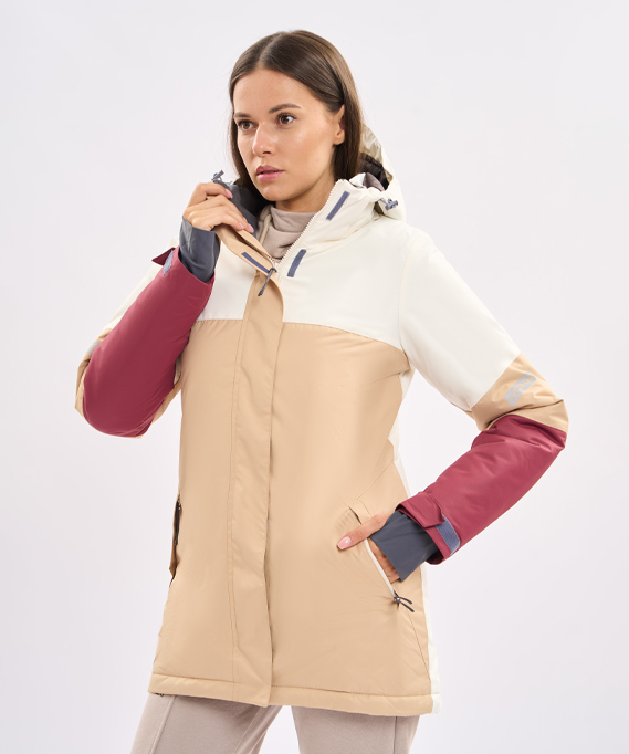 Утепленная куртка NORDSKI Casual Cream/Beige W