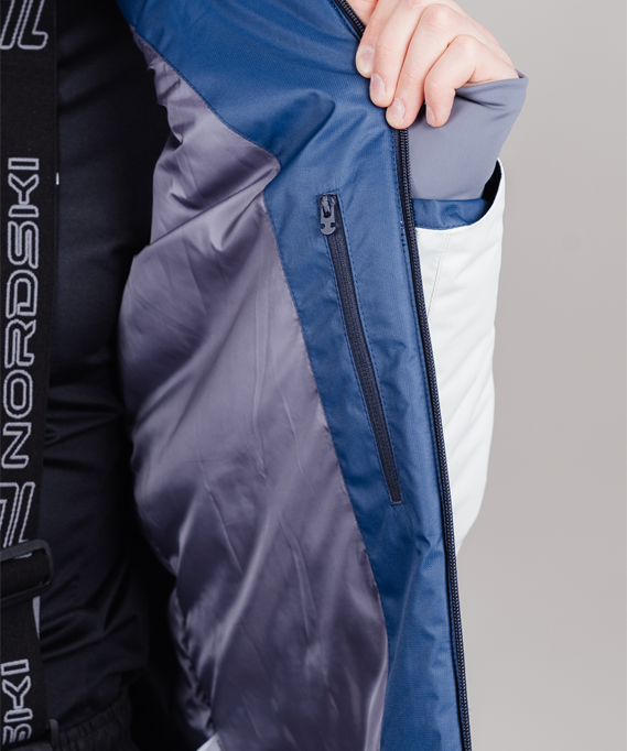 Утепленная куртка Nordski Active Cream/Denim