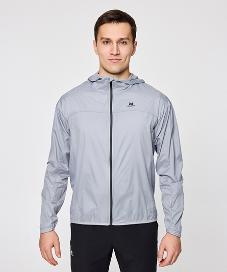 Ветровка Nordski Pro Light Grey/Black