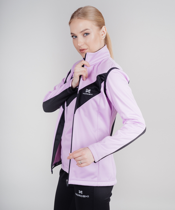 Жилет разминочный NORDSKI BASE Orchid/Black W