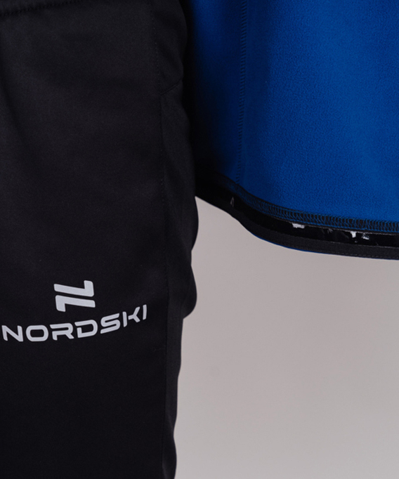 Жилет разминочный Nordski BASE True Blue/Blue