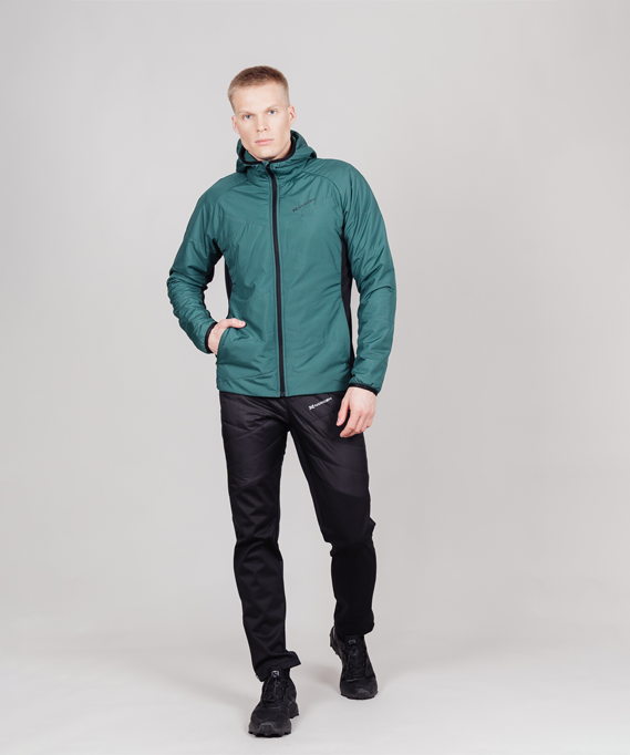 Куртка Nordski Hybrid Warm Alpine Green/Black