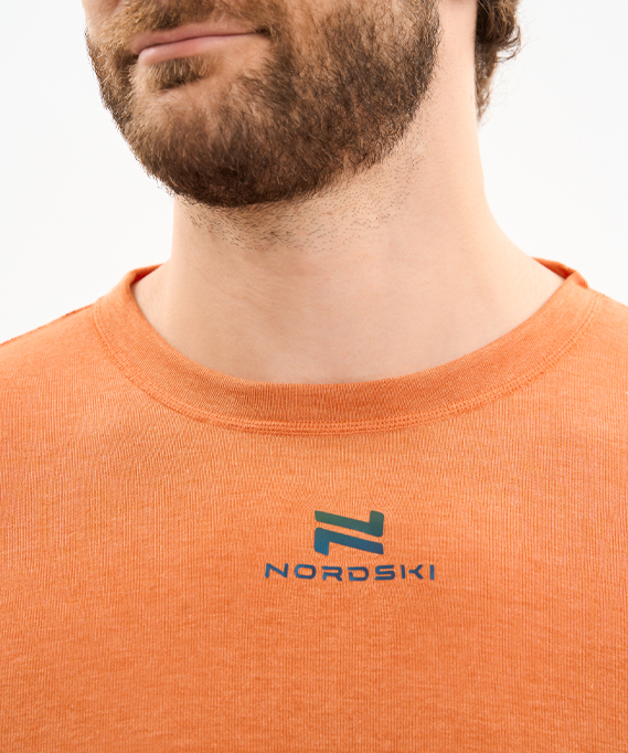 Комплект термобелья Nordski Soft Orange/Green