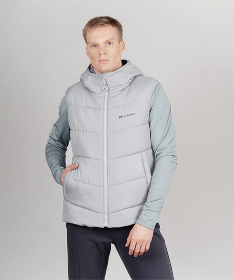 Утепленный Жилет Nordski Air Grey