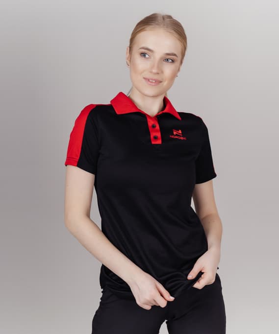 Поло Nordski Red/Black W