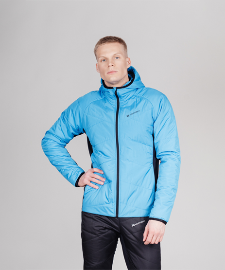 Куртка Nordski Hybrid Warm Light Blue/Black