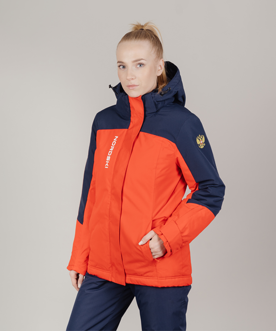 Утепленная куртка Nordski Mount 2.0 Red/Dark Blue W