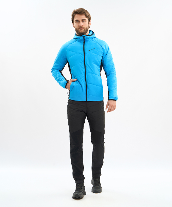 Куртка Nordski Hybrid Warm Light Blue/Black