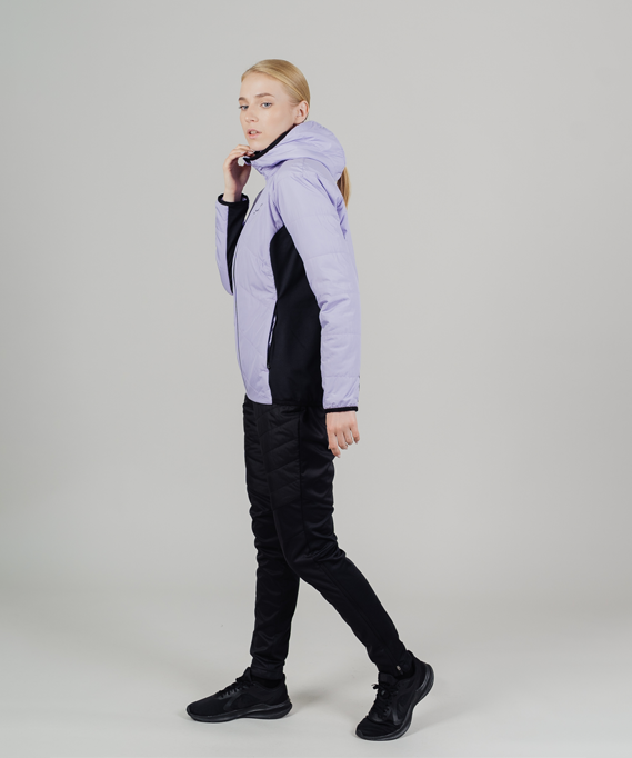 Куртка Nordski Hybrid Warm Lavender/Black W