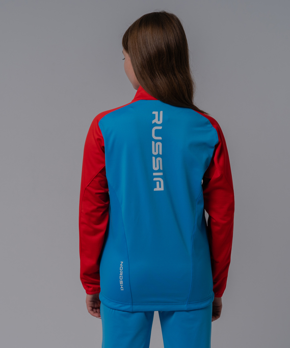 Разминочная куртка NORDSKI Jr. Premium Blue/Red