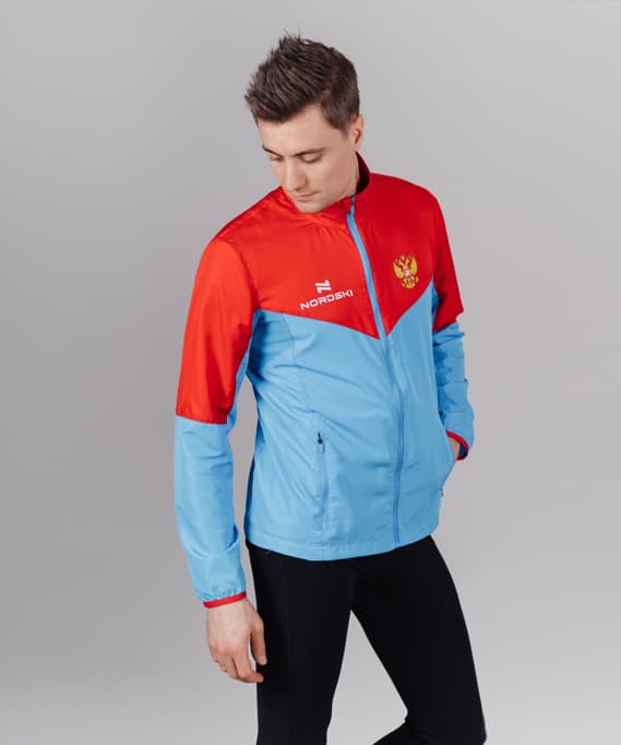 Ветровка Nordski Sport Red/Blue