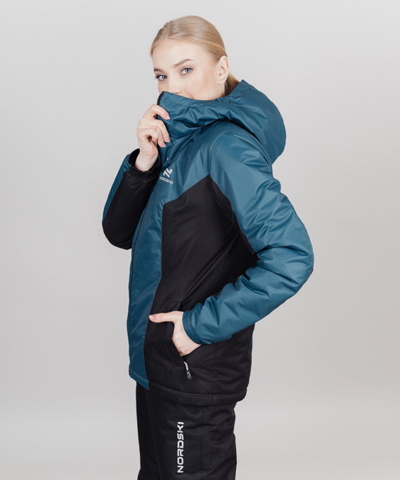 Утепленная куртка NORDSKI Base Deep Teal/Black W