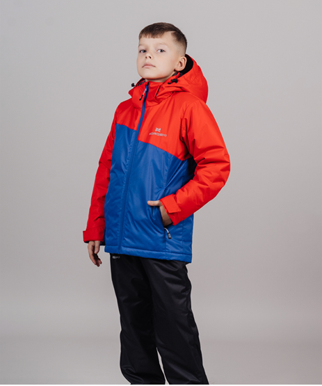 Утепленная куртка Nordski Kids Active True Blue/Red