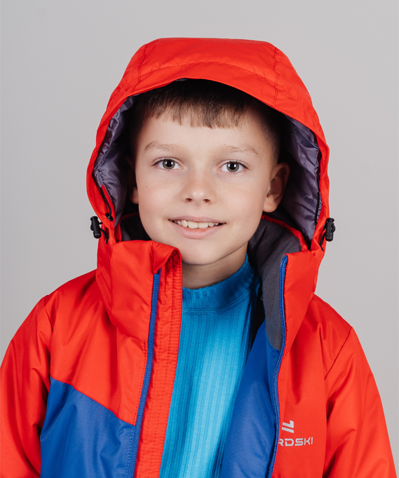 Утепленная куртка Nordski Kids Active True Blue/Red